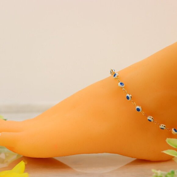 Minimalist Anklet, Sleek & Modern Design, Women’s Fashion, YC110003-A - Picture 9 of 10